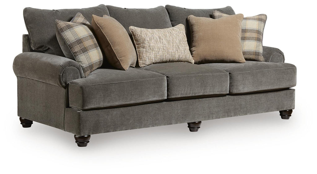 Tallow Creek Queen Sofa Sleeper in Shadow, angle view