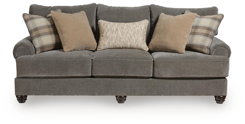Tallow Creek Queen Sofa Sleeper in Shadow, front view
