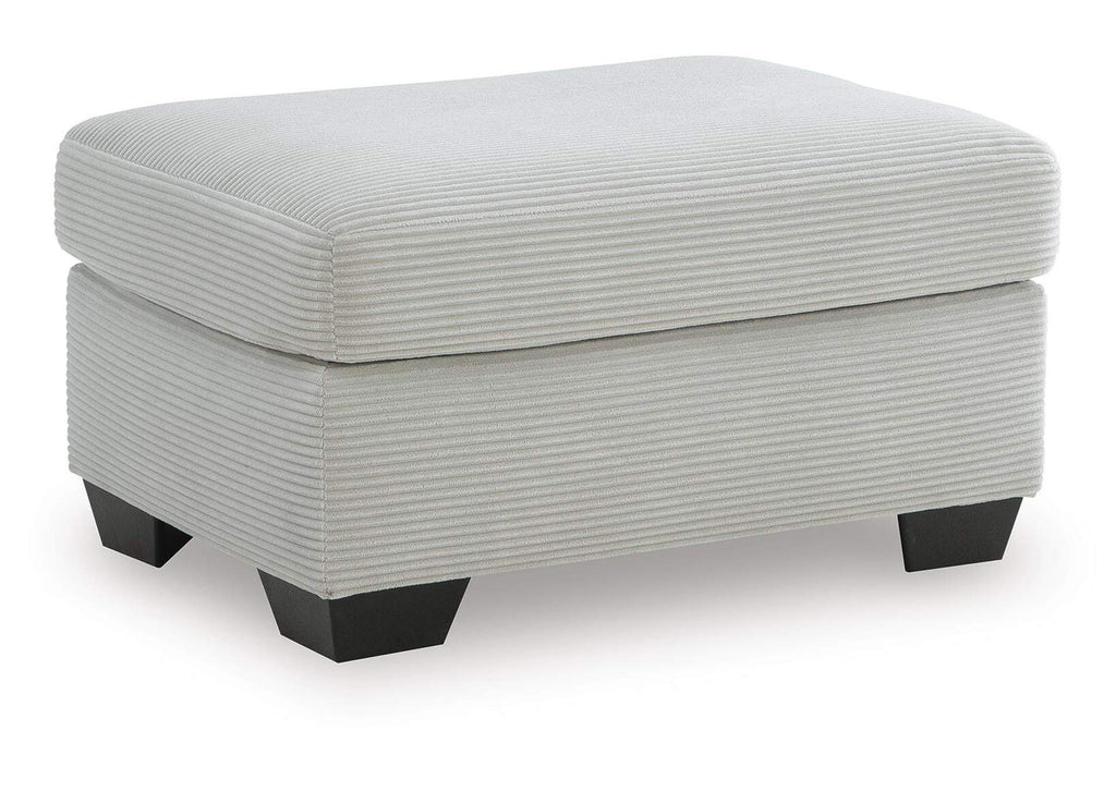 Greenbriar Ottoman angled view