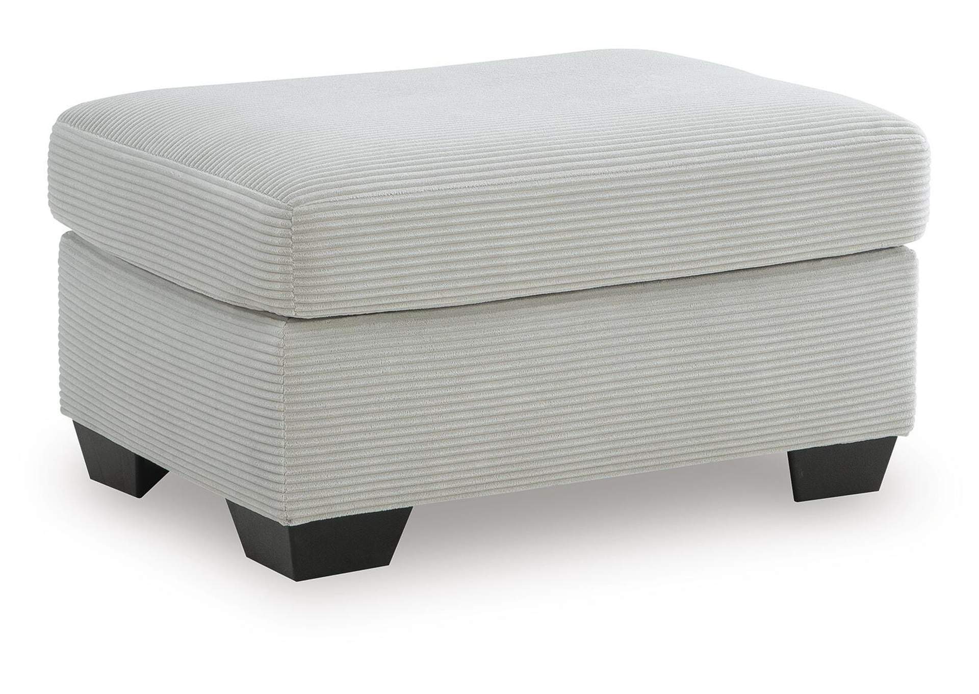 Greenbriar Ottoman angled view