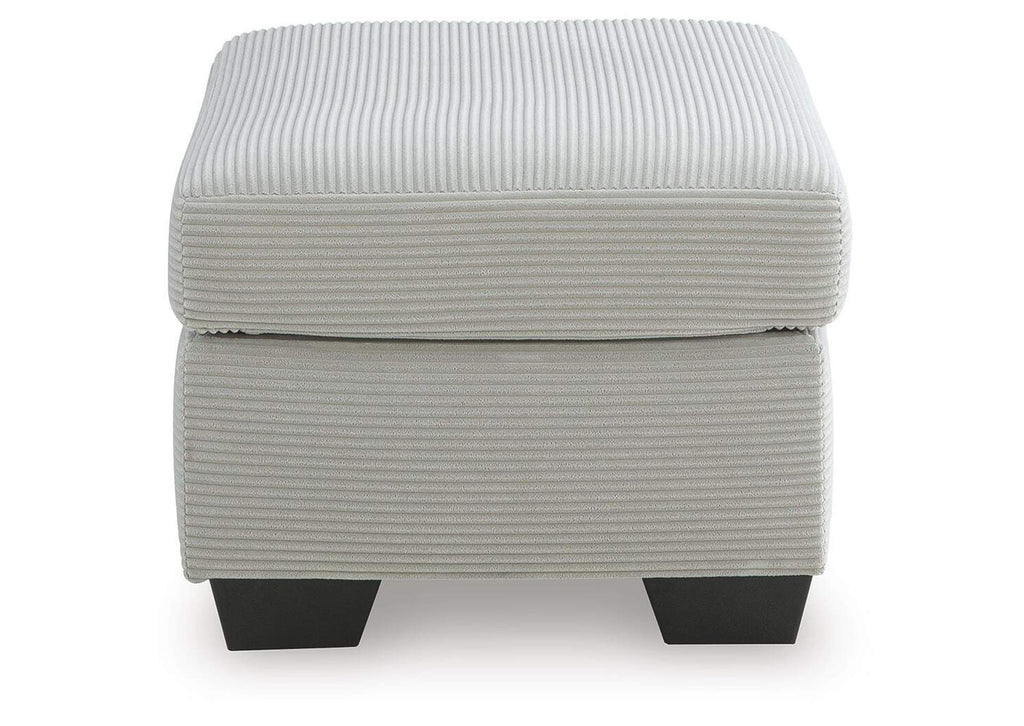 Greenbriar Ottoman side view