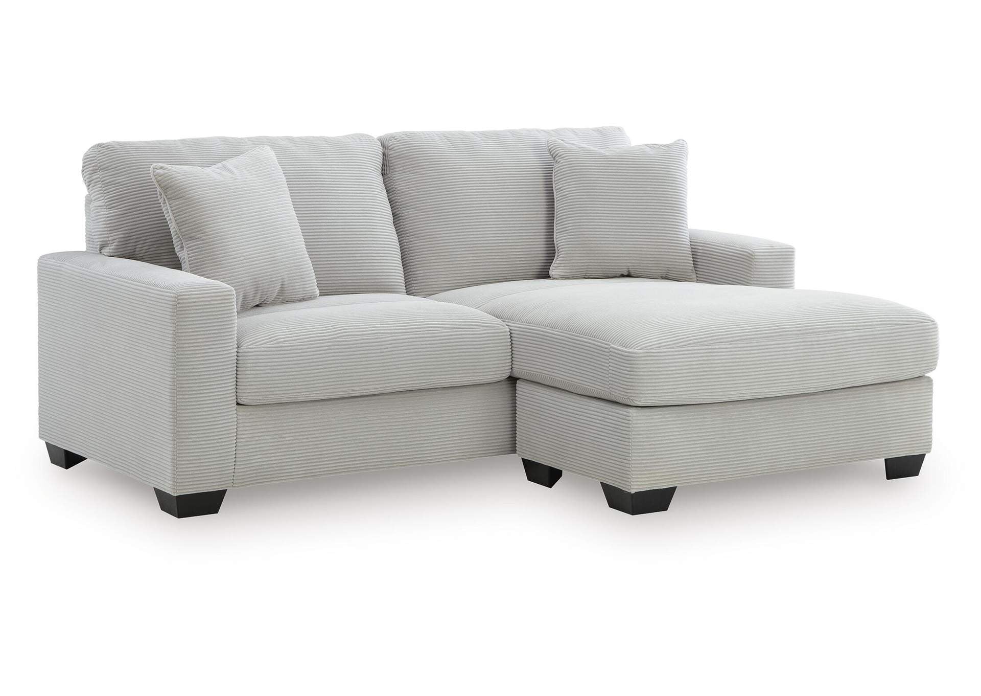 Greenbriar Sofa Chaise angled view