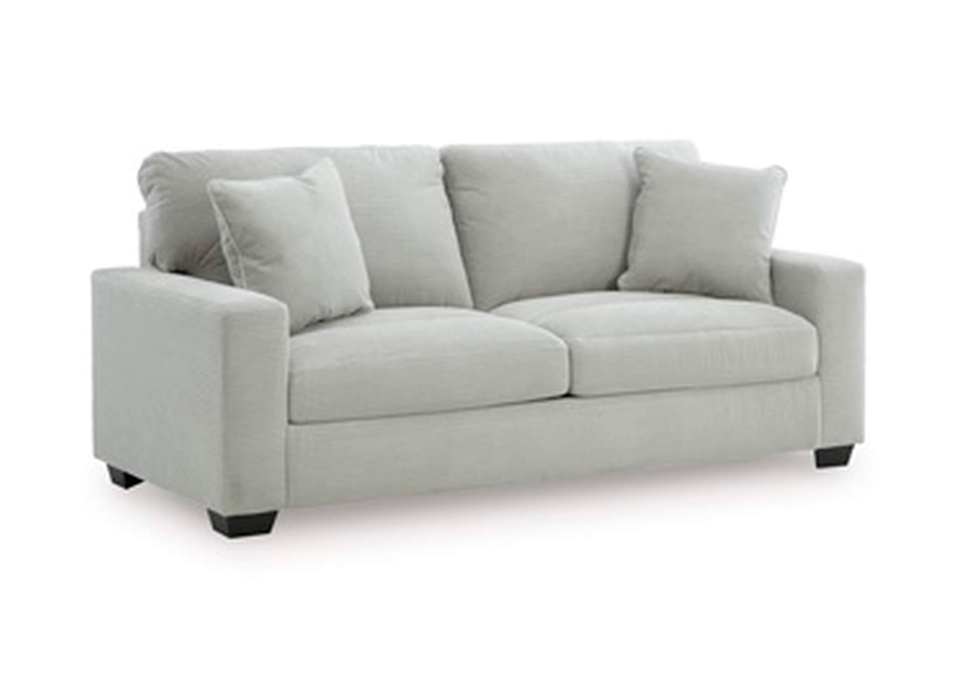 Amesley Sofa and Loveseat angled view