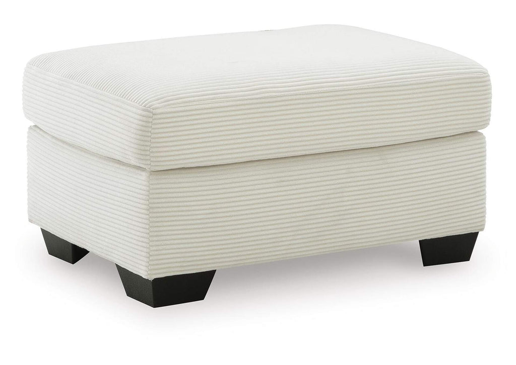 Greenbriar Ottoman angled view