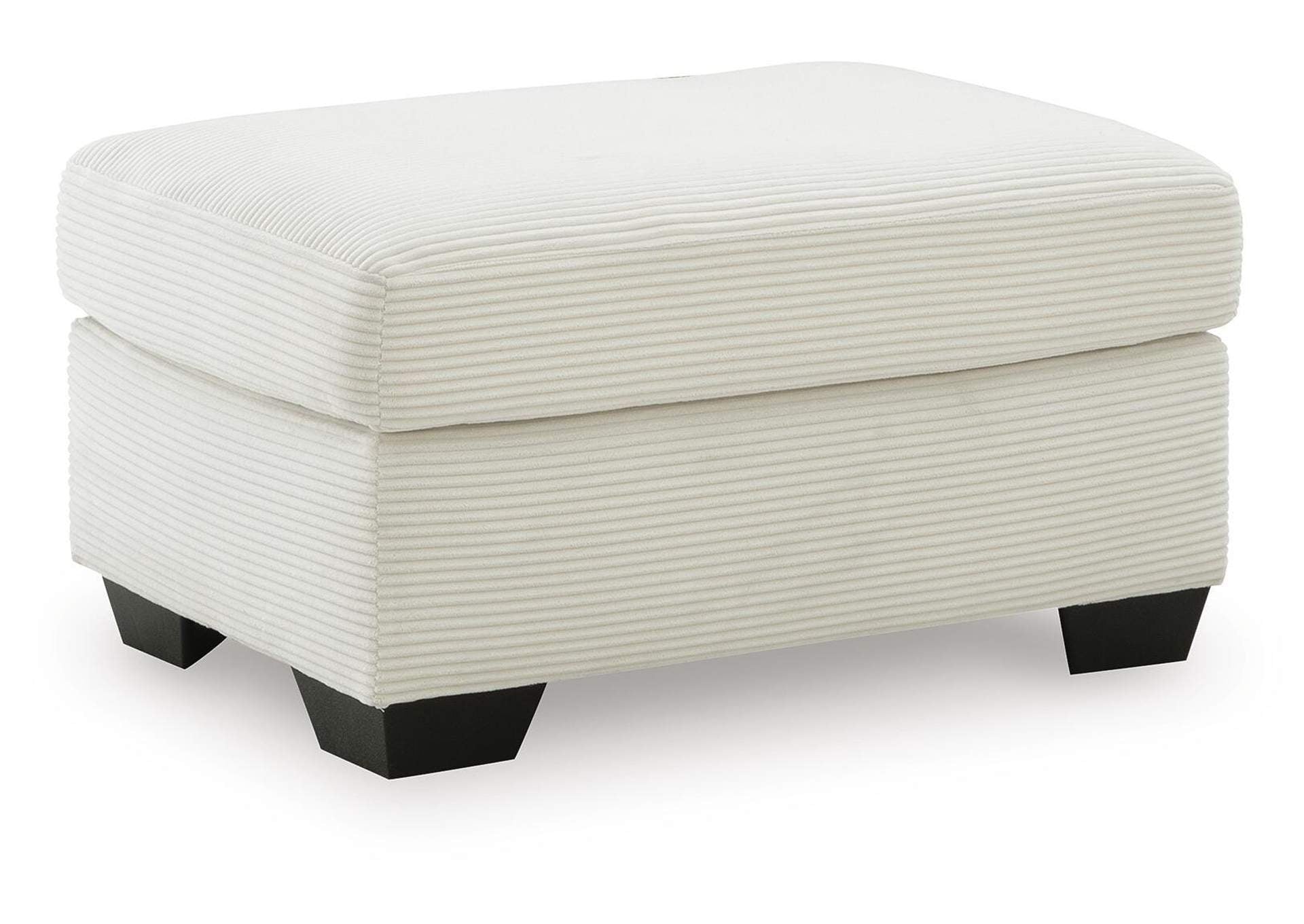 Greenbriar Ottoman angled view