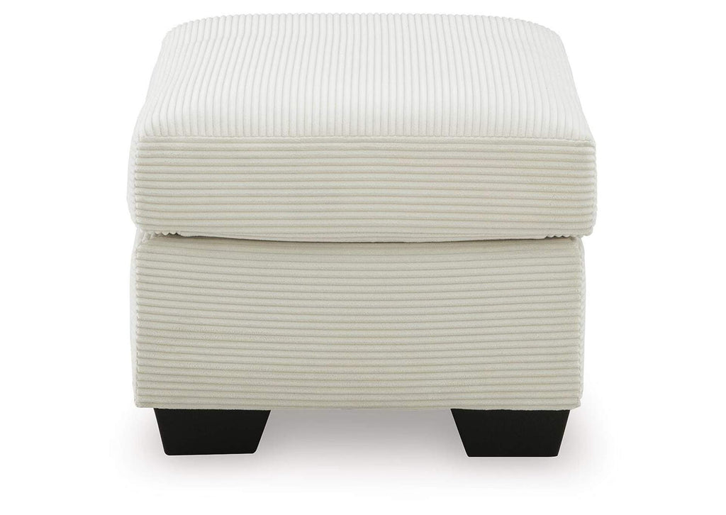 Greenbriar Ottoman side view