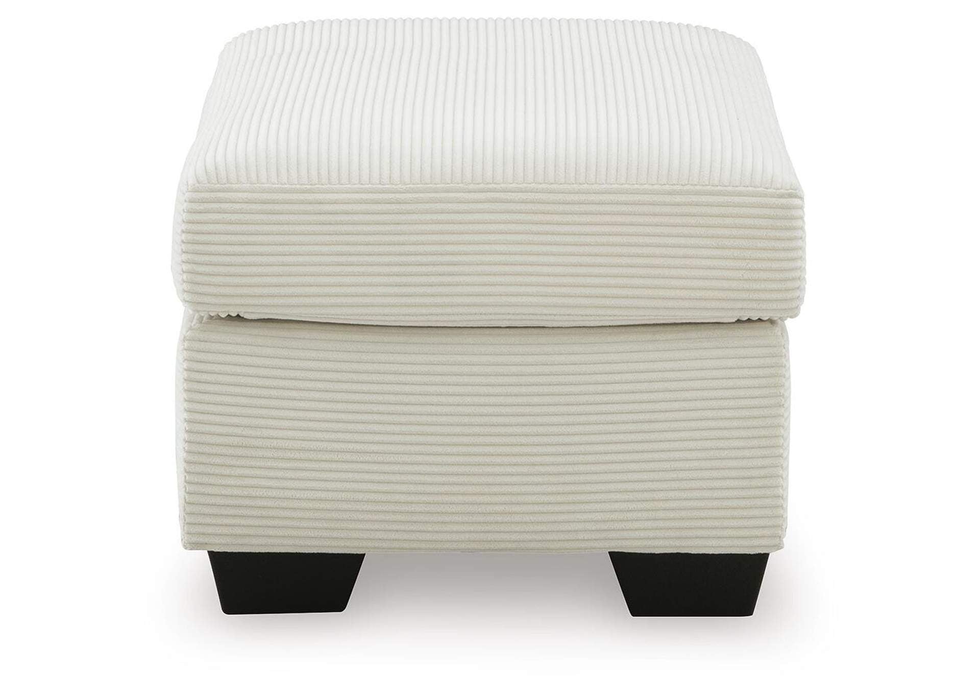 Greenbriar Ottoman side view