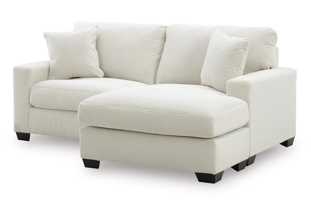 Greenbriar Sofa Chaise angled view