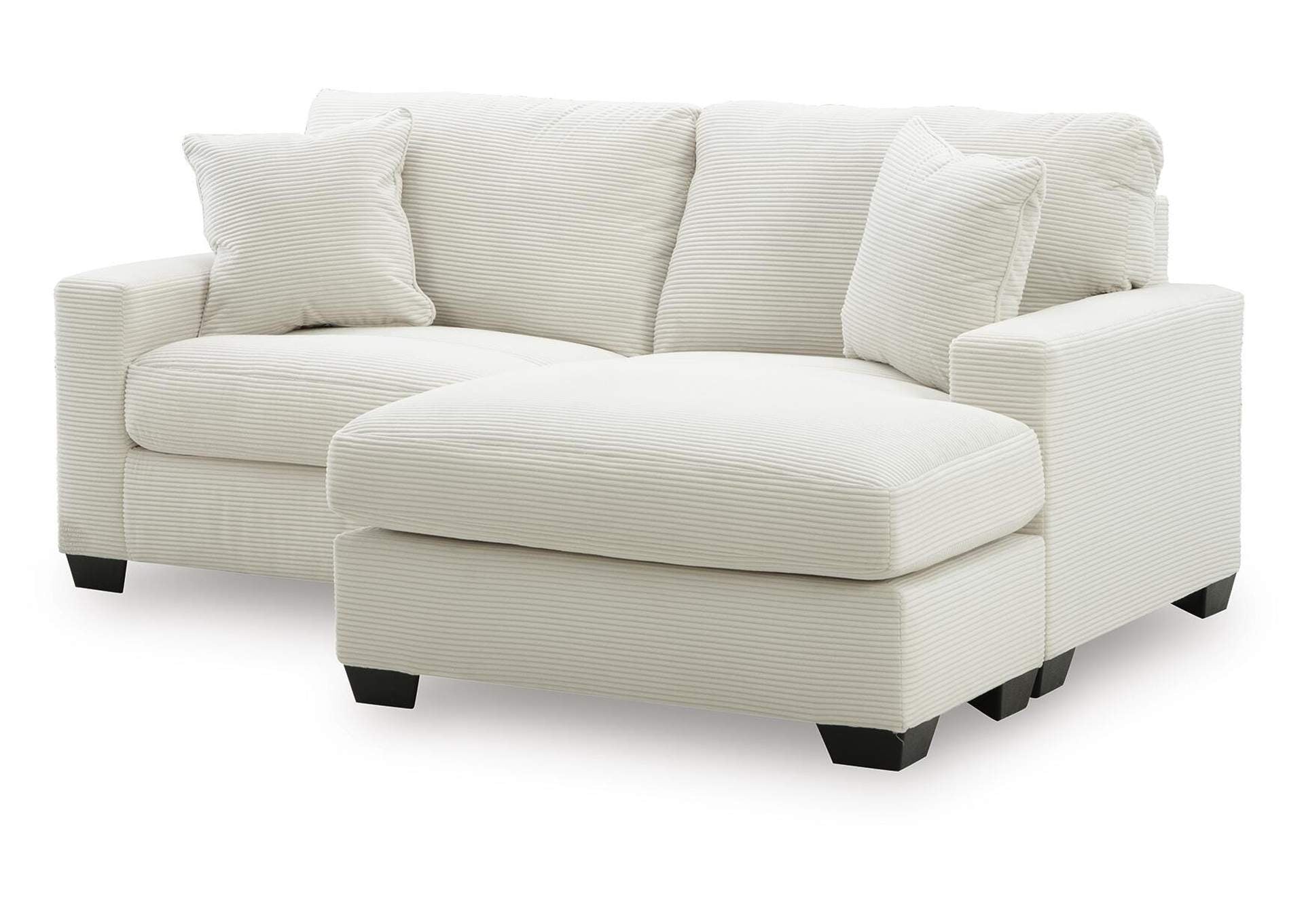 Greenbriar Sofa Chaise angled view