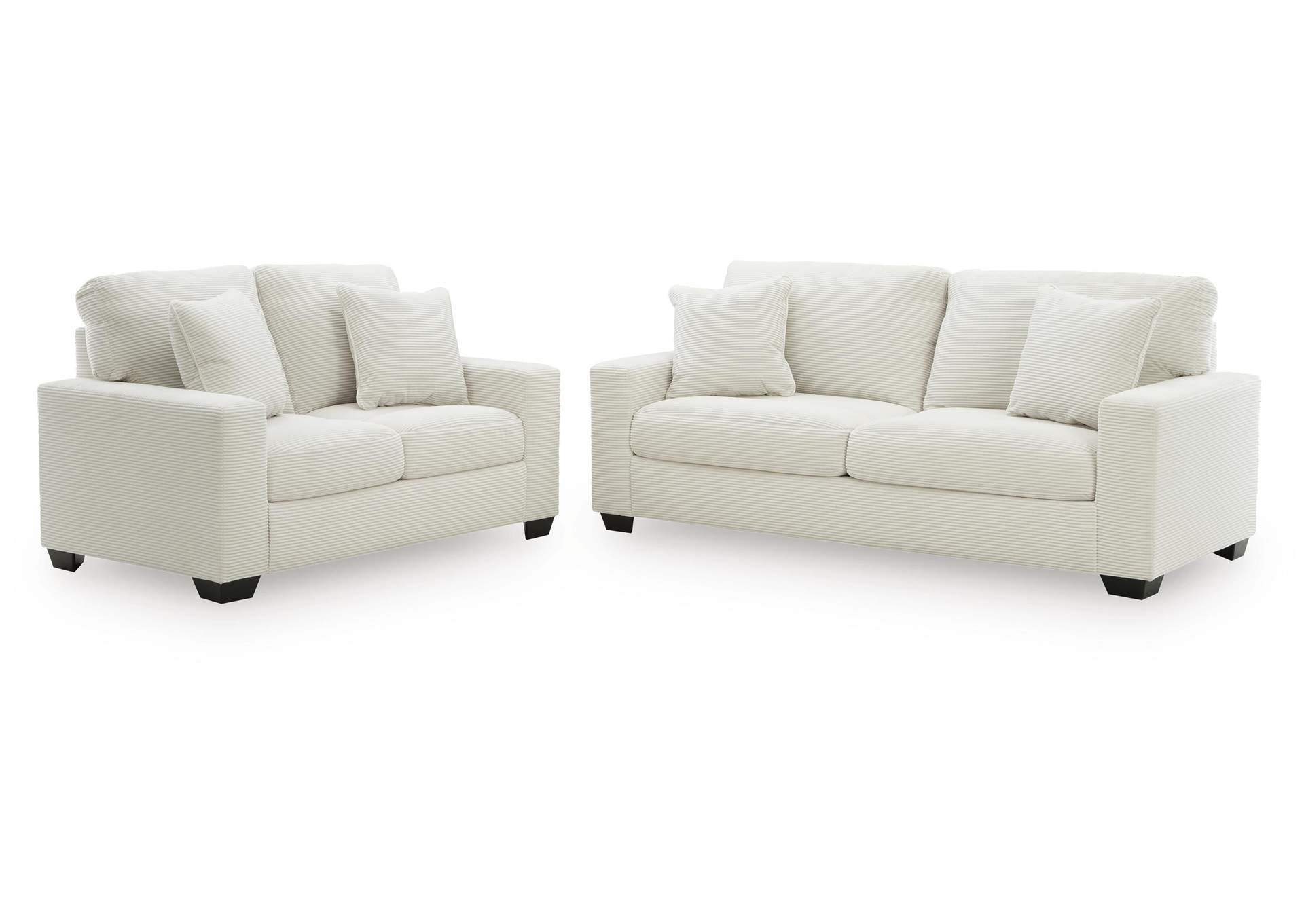 Amesley Sofa and Loveseat