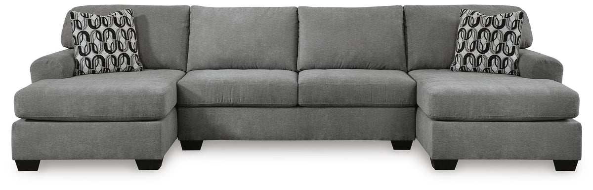 Birkdale Court sectional, 3-Piece Sectional · Left-Facing Chaise · 138 × 64 × 38 in, view 1