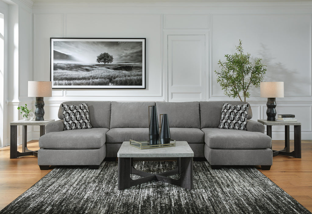 Birkdale Court sectional, 3-Piece Sectional · Left-Facing Chaise · 138 × 64 × 38 in, view 3