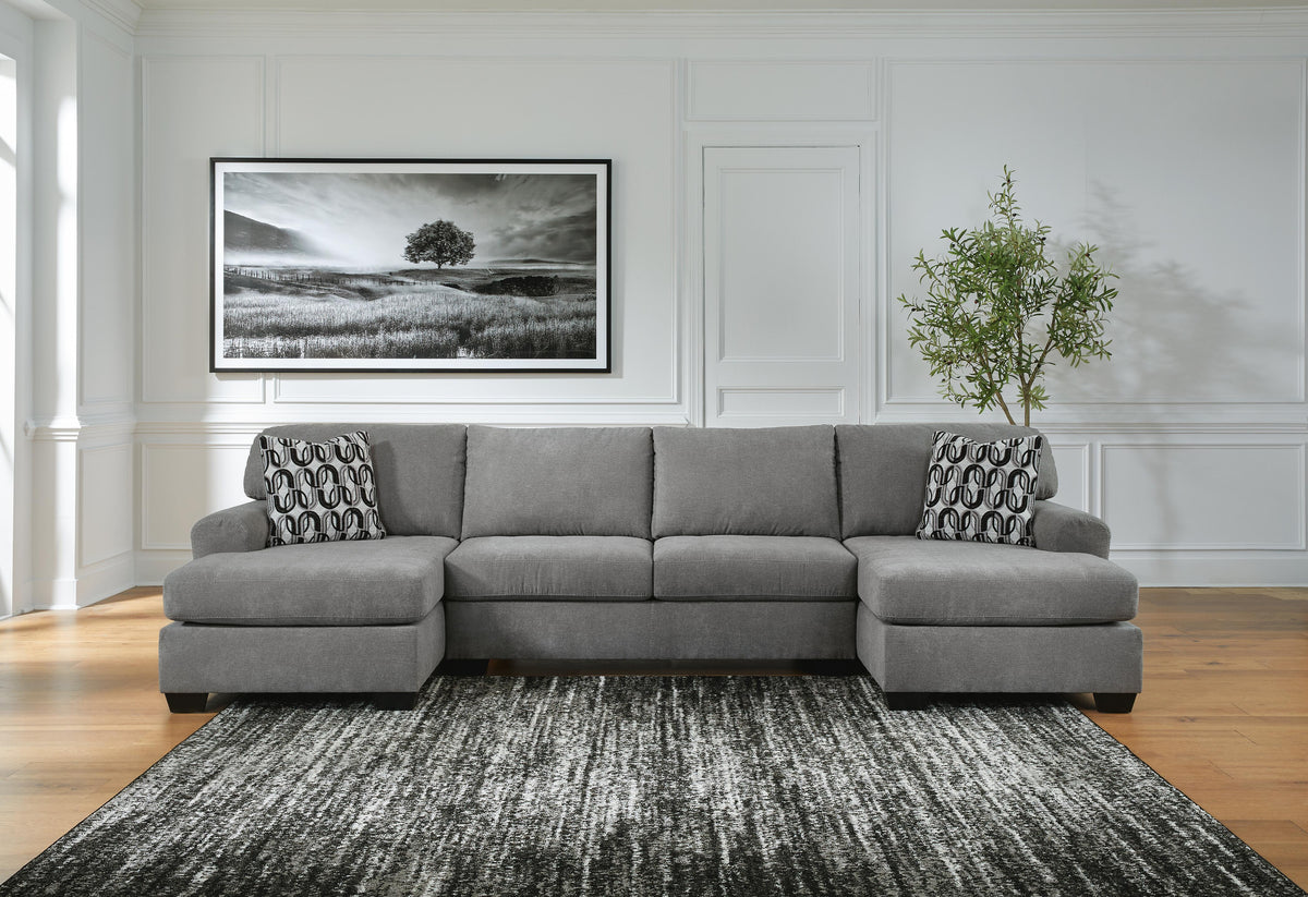 Birkdale Court sectional, 3-Piece Sectional · Left-Facing Chaise · 138 × 64 × 38 in, view 2