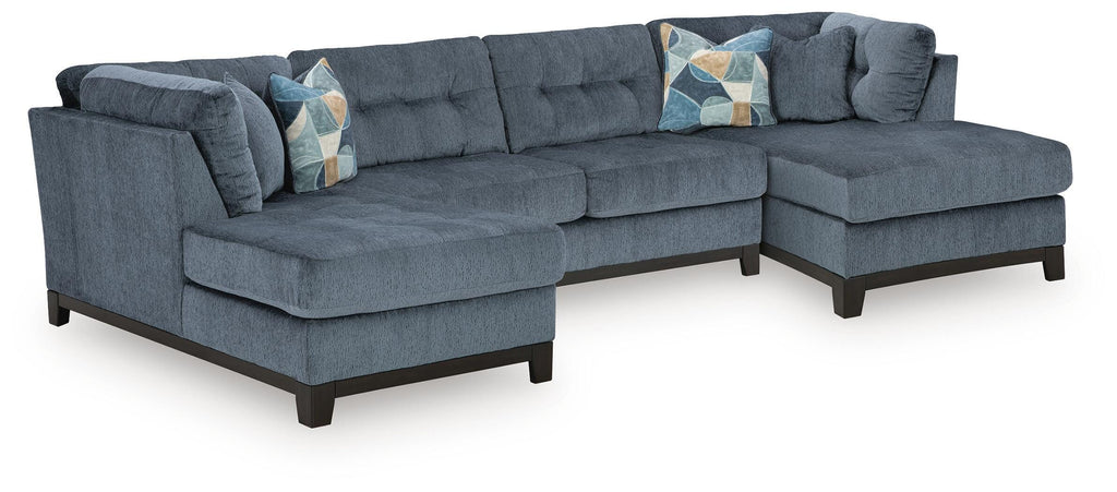 Maxon Place sectional, 3-Piece Sectional with Chaise · Left-Facing Chaise · 142 × 67 × 39 in, view 1