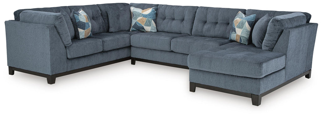 Maxon Place sectional, 3-Piece Sectional with Chaise · Right-Facing Chaise · 140 × 100 × 37 in, view 1