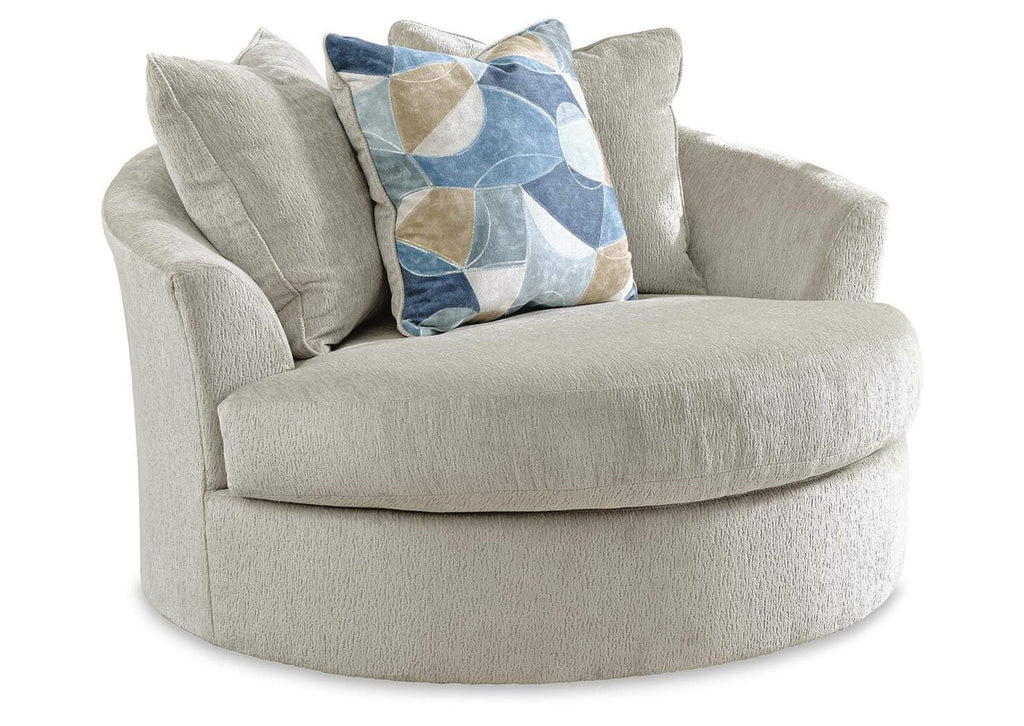 Maxon Place Oversized Swivel Accent Chair