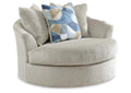 Maxon Place Oversized Swivel Accent Chair