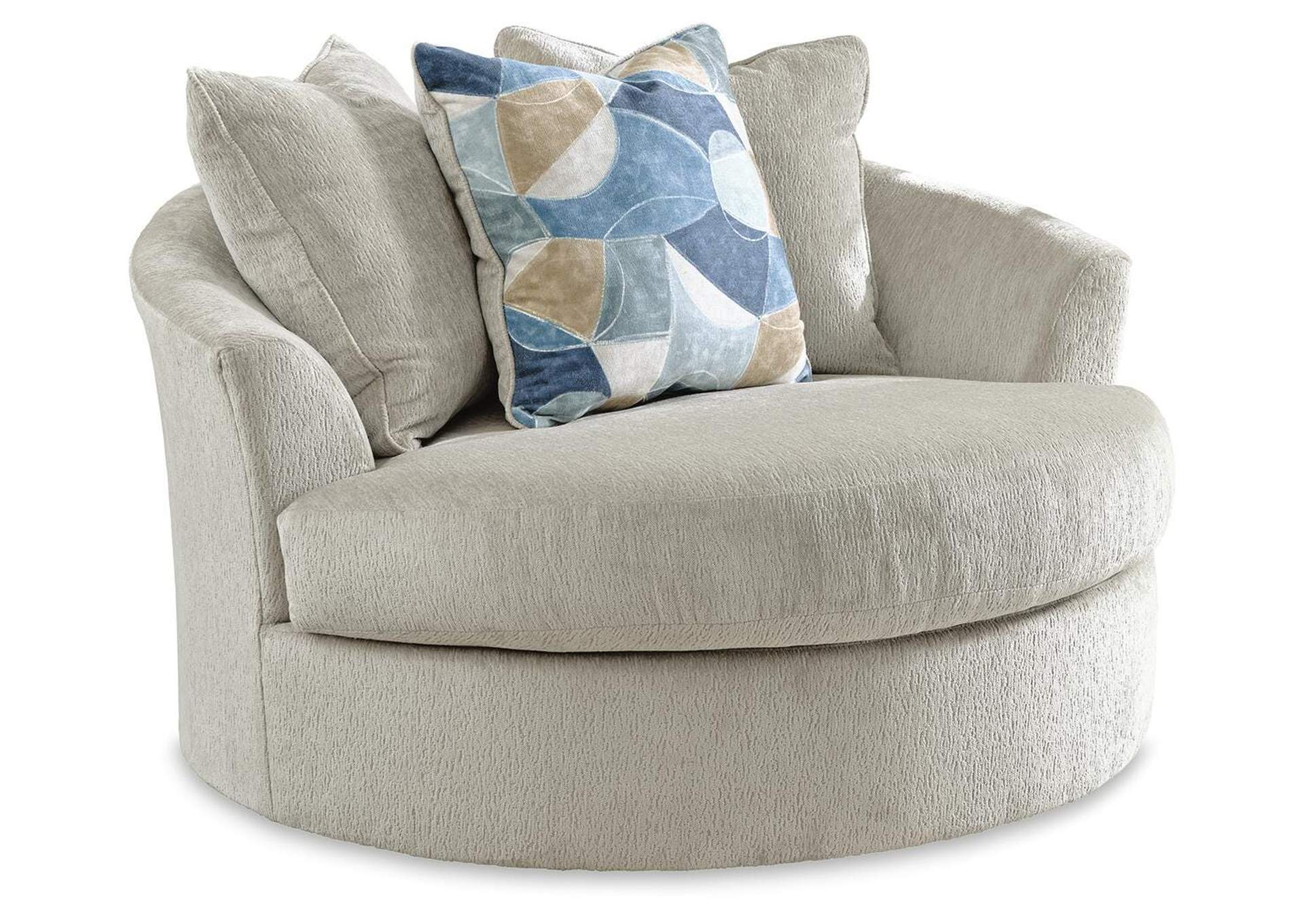 Maxon Place Oversized Swivel Accent Chair
