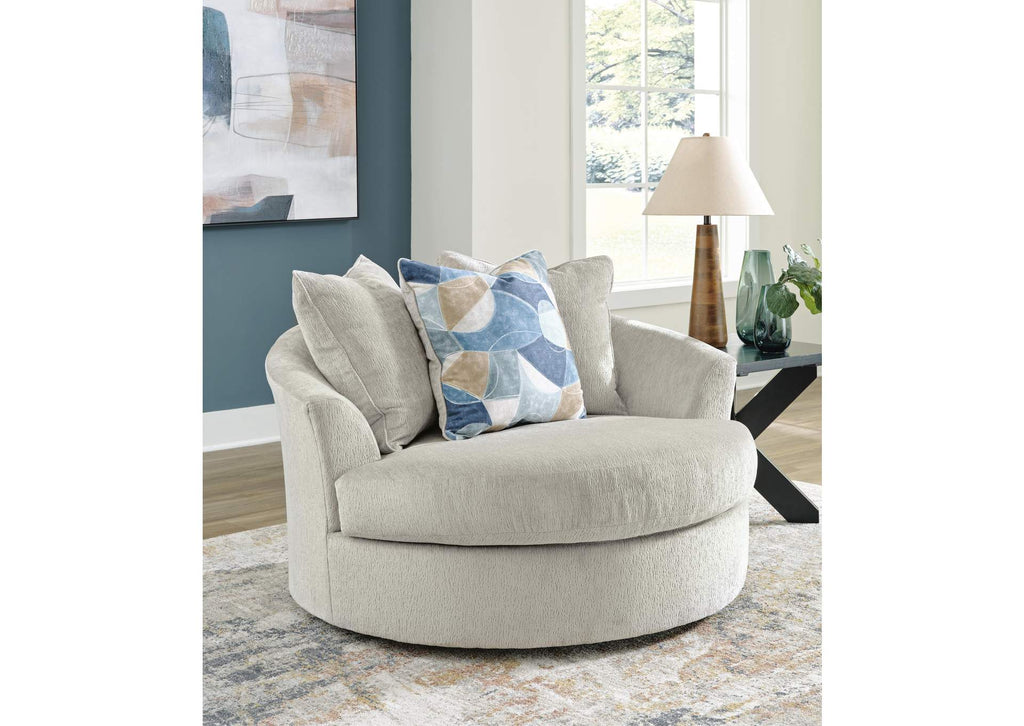 Maxon Place Oversized Swivel Accent Chair