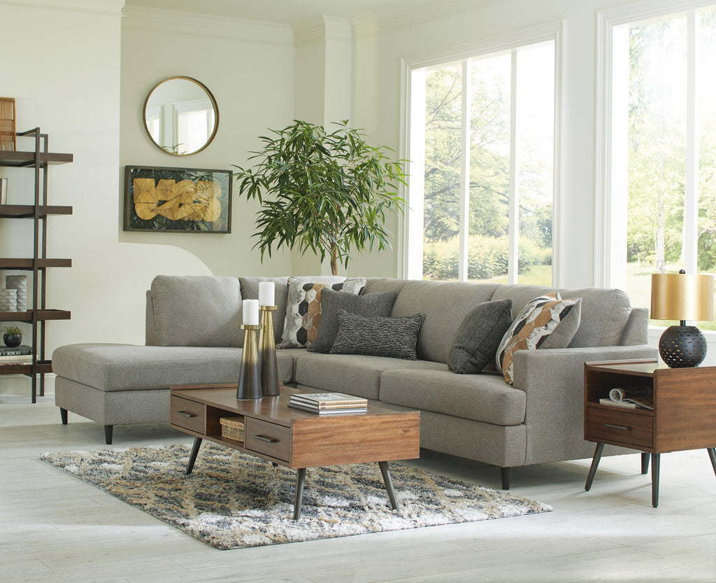 Santasia sectional, 2-Piece Sectional with Chaise · Left-Facing Chaise · 116 × 87 × 36 in, view 4