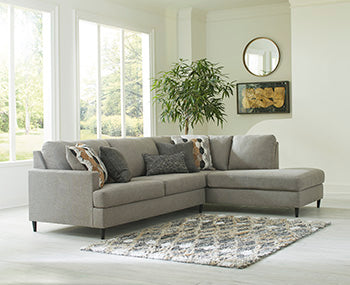 Santasia sectional, 2-Piece Sectional with Chaise · Right-Facing Chaise · 116 × 87 × 36 in, view 1