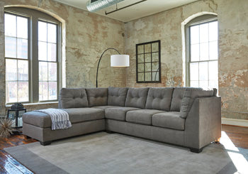 Pitkin sectional, 2-Piece Sectional with Chaise · Left-Facing Chaise · 115 × 87 × 38 in, view 1
