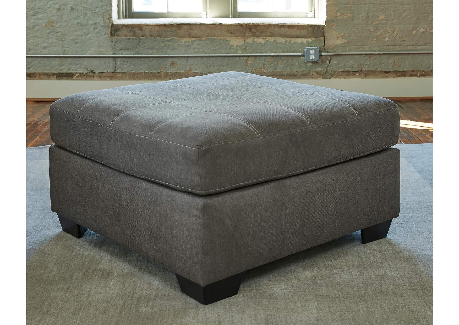 Pitkin Oversized Accent Ottoman room view