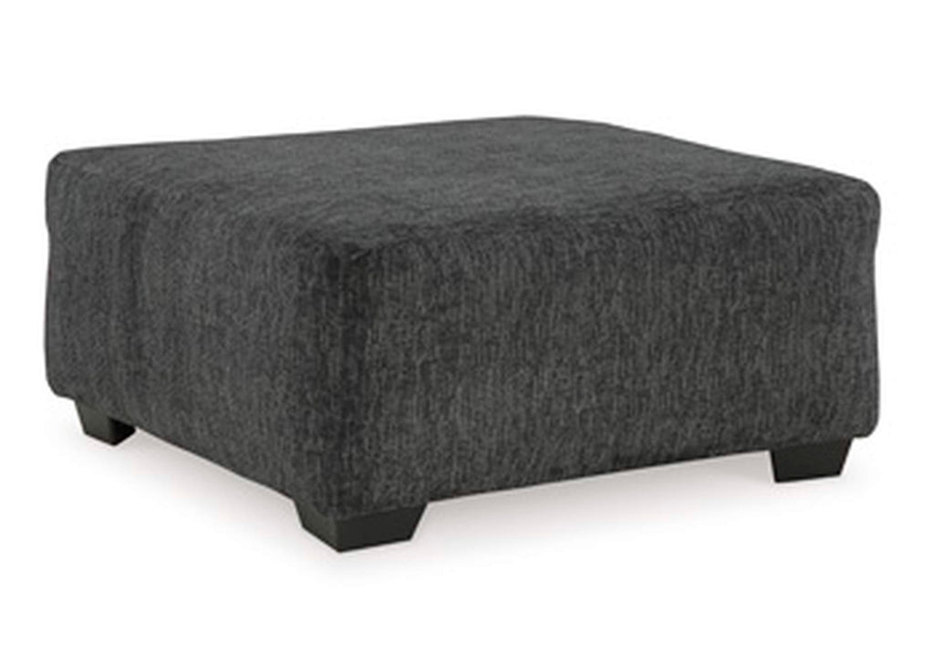 Biddeford Oversized Accent Ottoman angled view