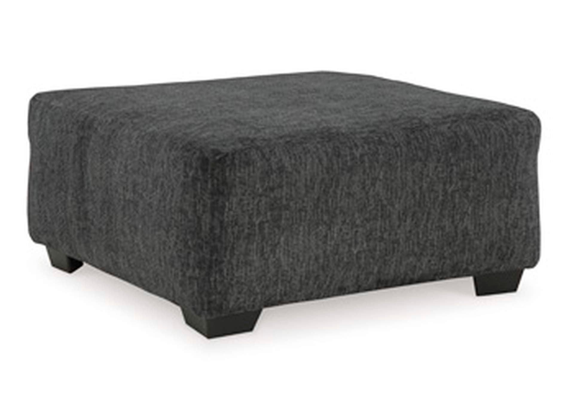 Biddeford Oversized Accent Ottoman angled view