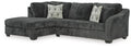 Biddeford sectional, 2-Piece Sectional with Chaise · Left-Facing Chaise · 118 × 73 × 40 in, view 1