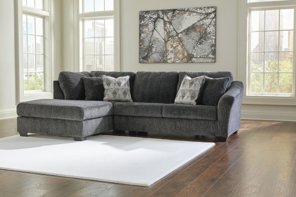 Biddeford sectional, 2-Piece Sectional with Chaise · Left-Facing Chaise · 118 × 73 × 40 in, view 2