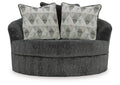 Biddeford Oversized Swivel Accent Chair
