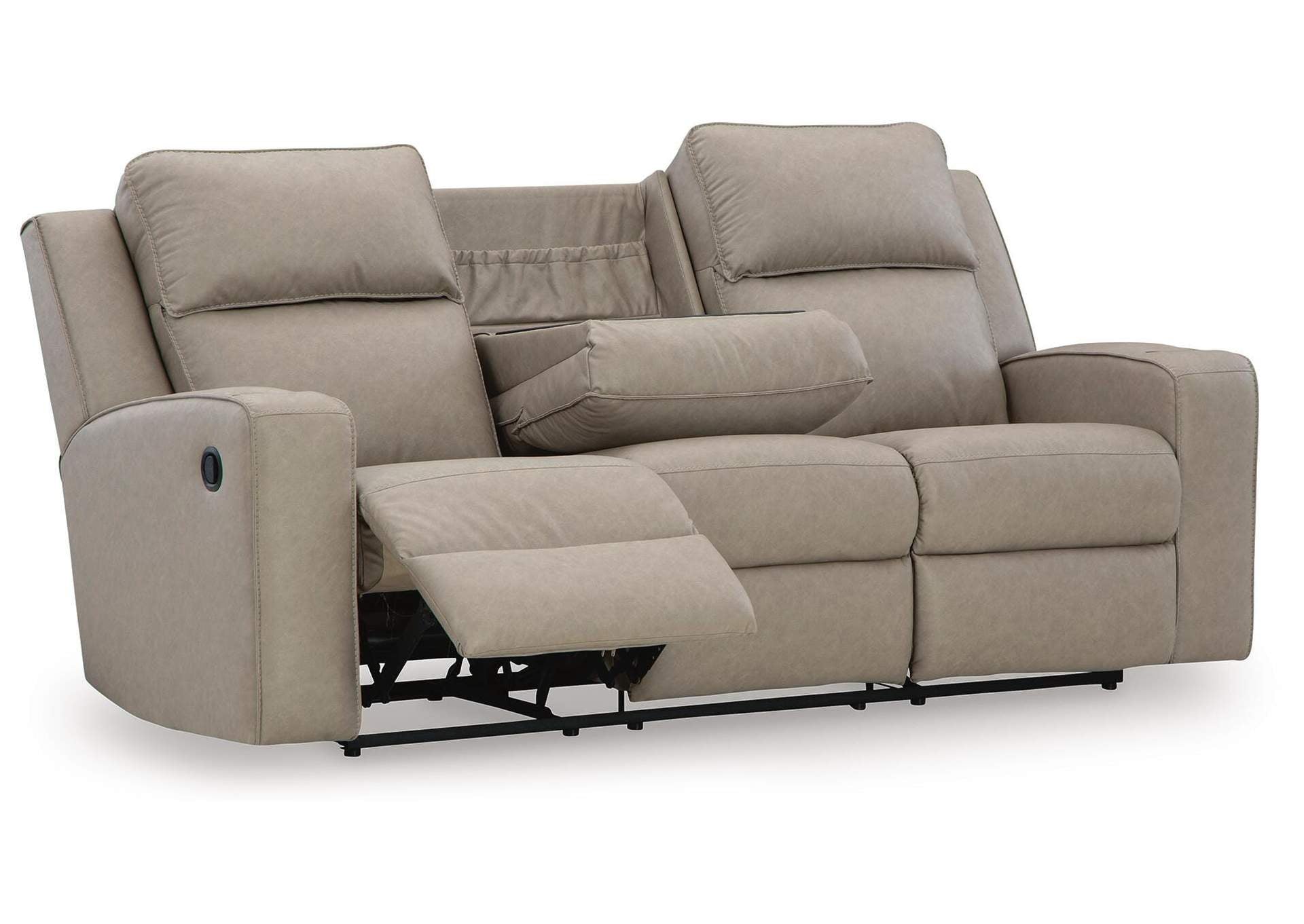Lavenhorne Sofa, Loveseat and Recliner angled view