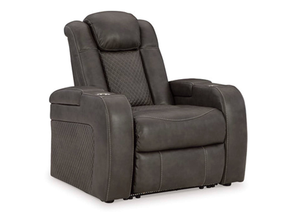 Fyne-Dyme Power Recliner angled view