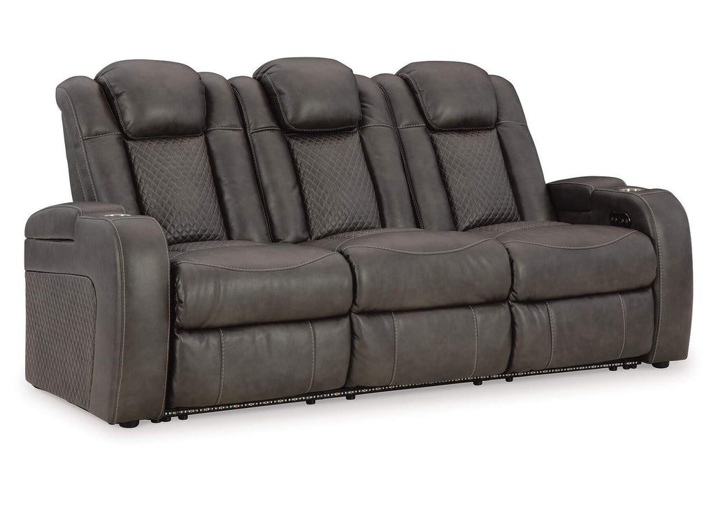 Fyne-Dyme Power Sofa, Loveseat and Recliner angled view