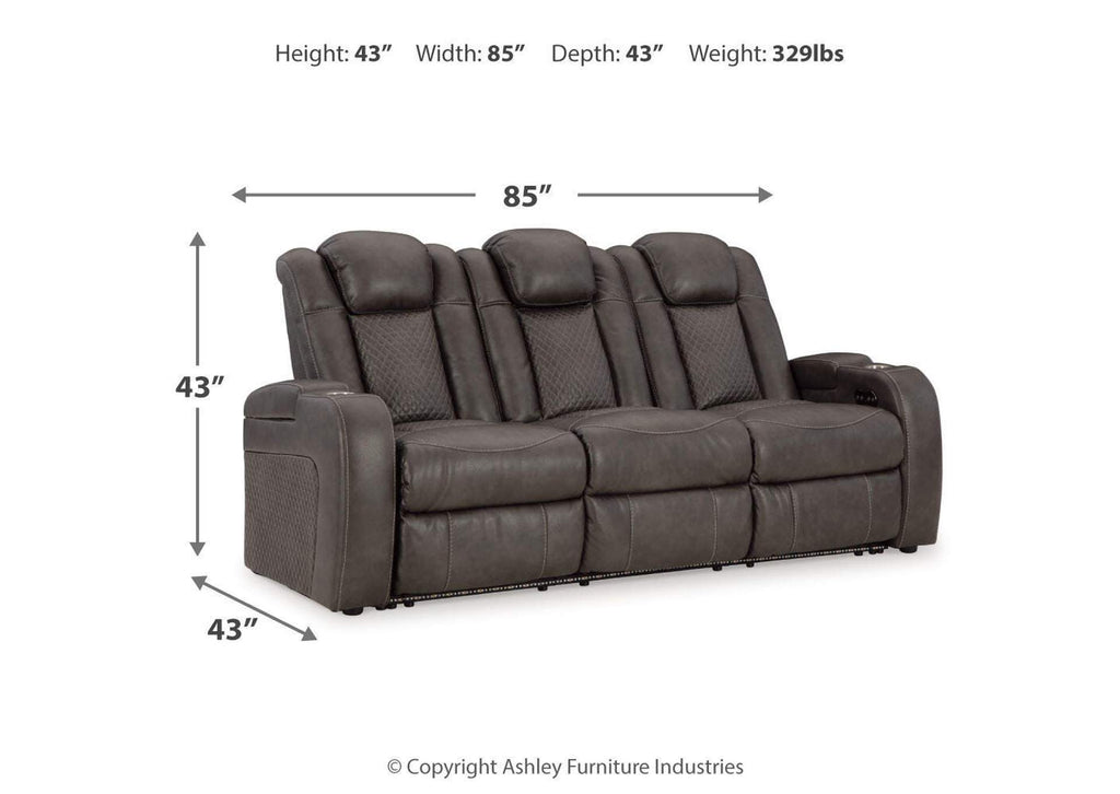 Fyne-Dyme Power Reclining Sofa dimensions