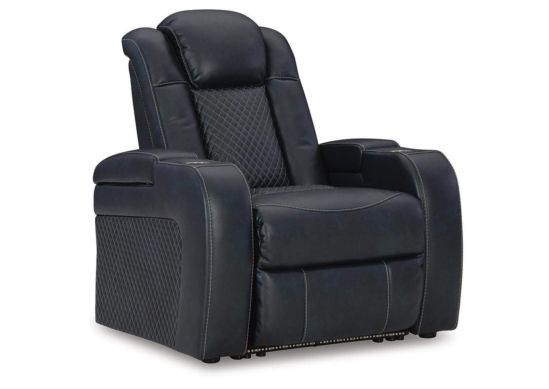 Fyne-Dyme Power Recliner angled view