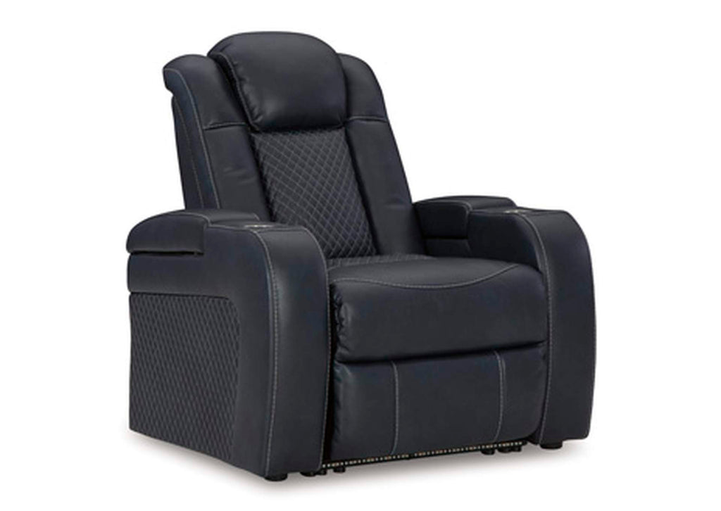 Fyne-Dyme Power Recliner angled view