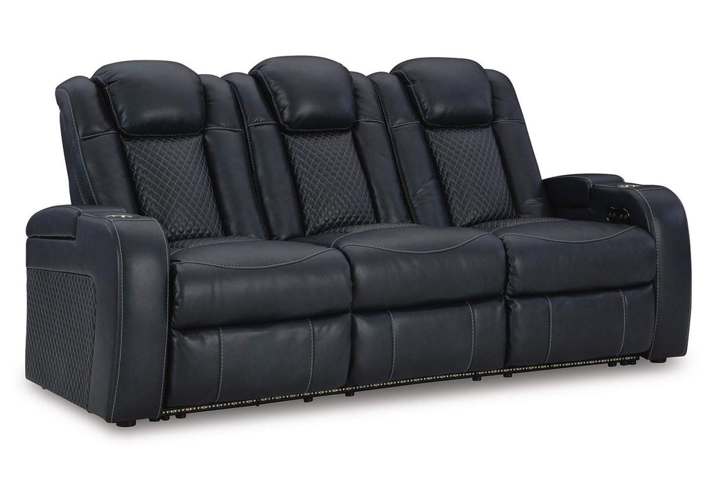 Fyne-Dyme Power Sofa, Loveseat and Recliner angled view