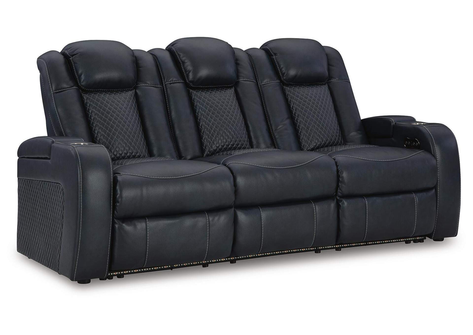 Fyne-Dyme Power Sofa, Loveseat and Recliner angled view