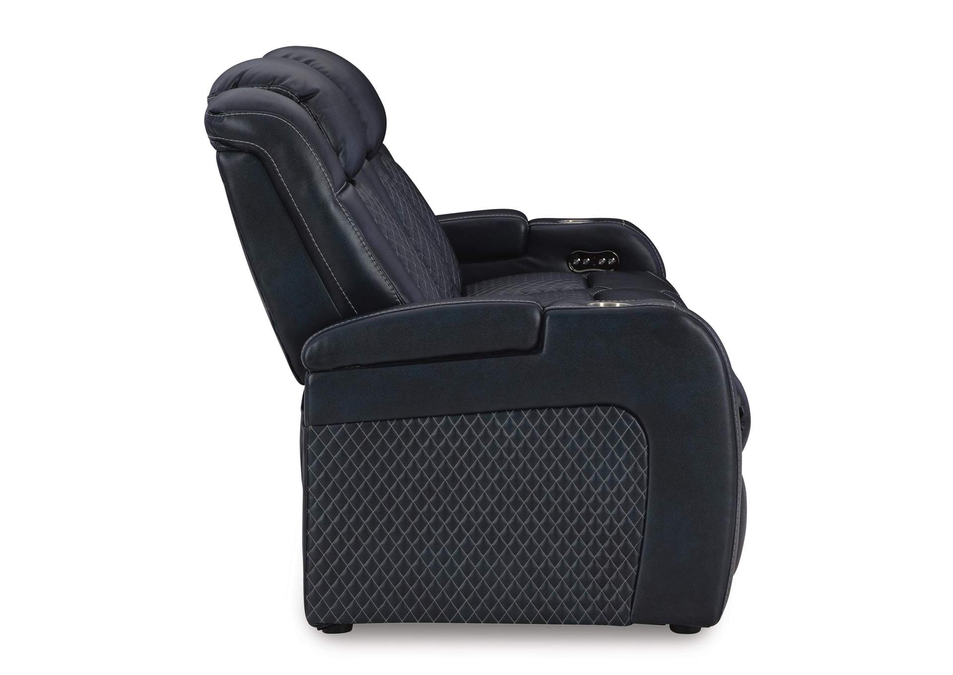 Fyne-Dyme Power Reclining Sofa side view