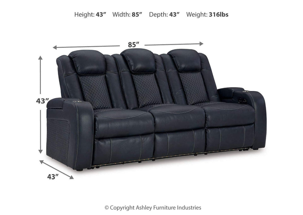 Fyne-Dyme Power Reclining Sofa dimensions