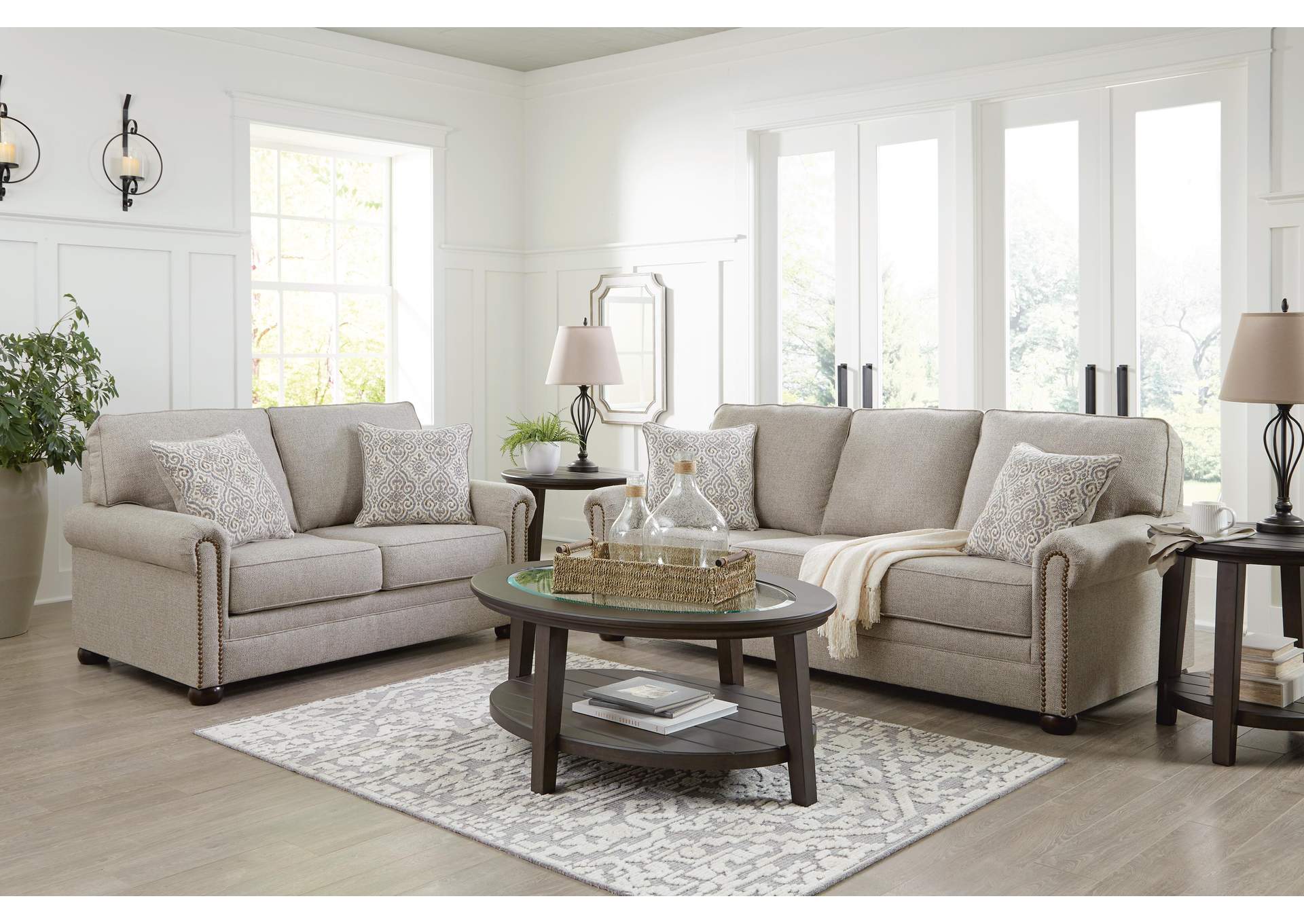 Gaelon Sofa and Loveseat