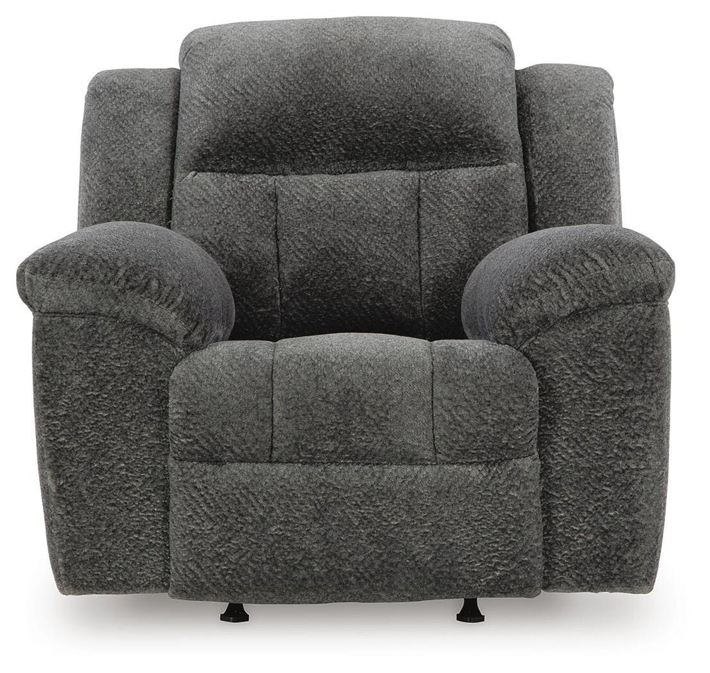 Frohn Recliner in Graphite, front view