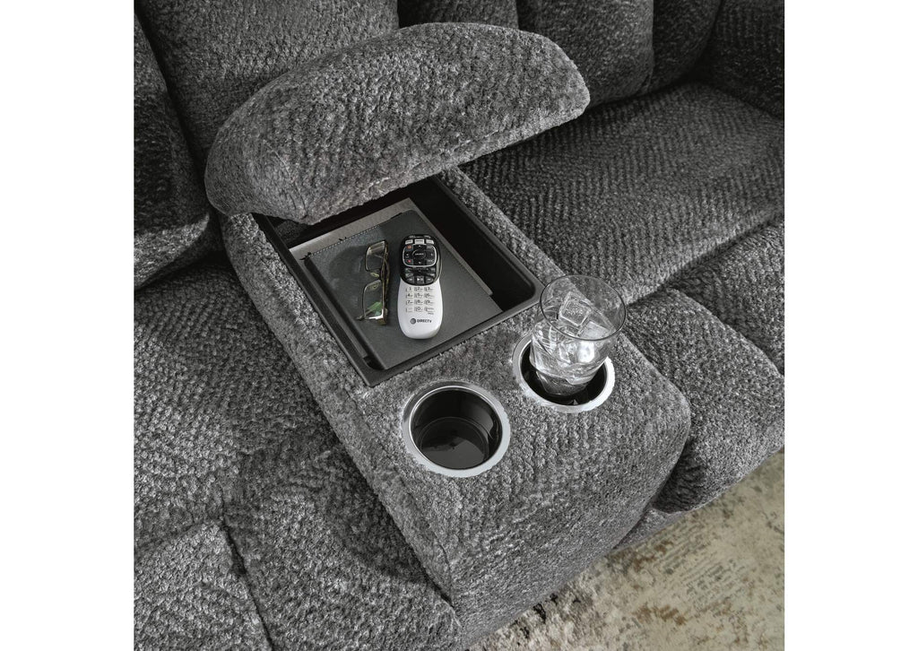 Frohn Sofa and Loveseat detail
