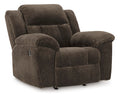 Frohn Recliner in Chocolate, closed view