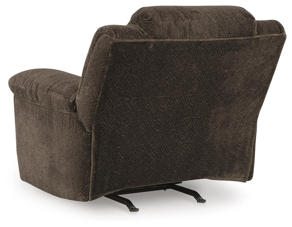Frohn Recliner in Chocolate, back view