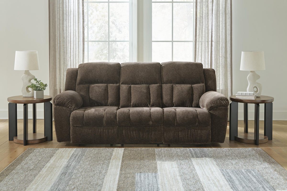 Frohn Reclining Sofa in Chocolate, alternate view 3