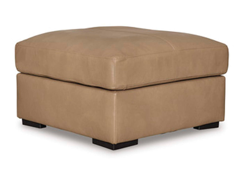 Bandon Oversized Accent Ottoman angled view