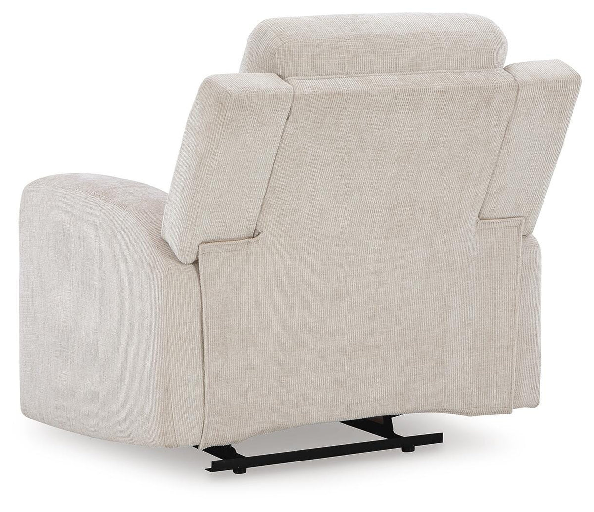 Danum Recliner in Stone, back view